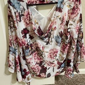 Floral Women's Top - Multicolor